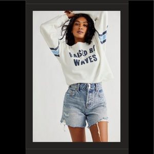 Free People CRVY Breaker High Rise Shorts